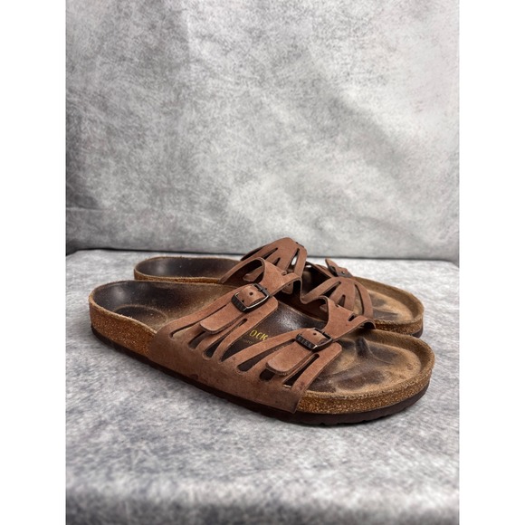 Birkenstock Shoes - Birkenstock Granada Double Strap Sandals in Mocha Size EU 42 US Ladies 11 Mens 9